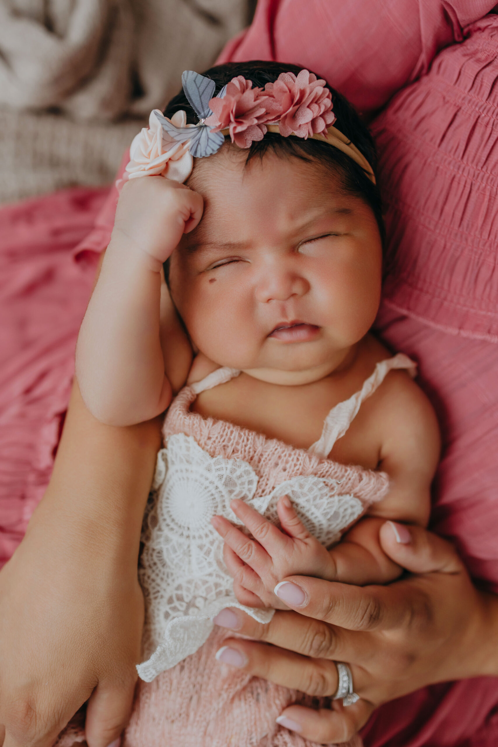 baby girl newborn photos edmonton