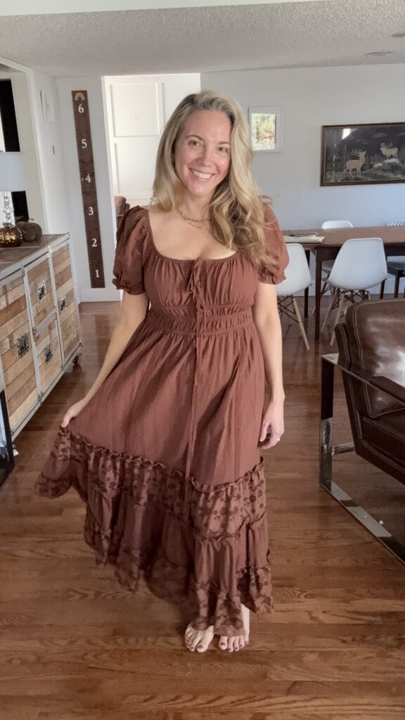 the perfect dress for christmas photos