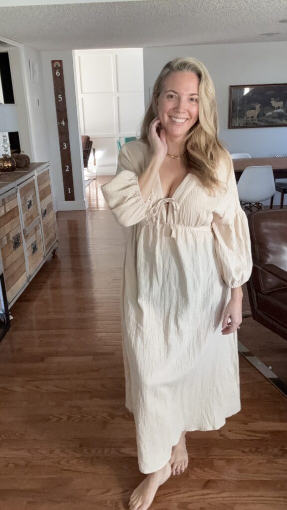 the perfect dress for christmas photos